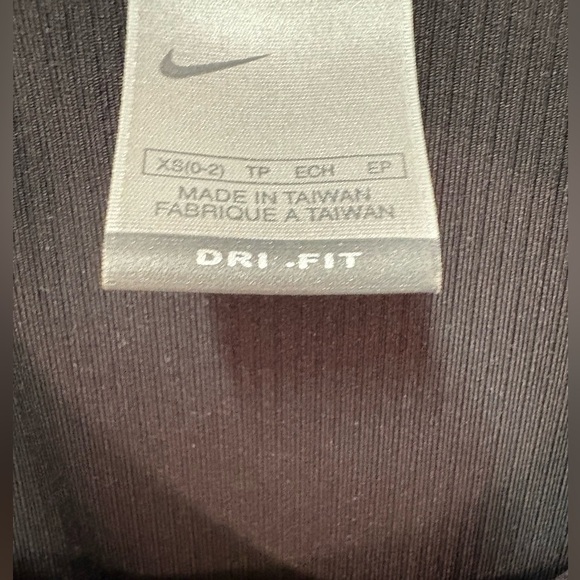 NIKE Dry-Fit Black Sleeveless Flared Leg Jumpsuit X-Small - Picture 5 of 8